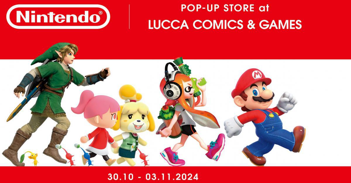 Nintendo al Lucca Comics & Games 2024!