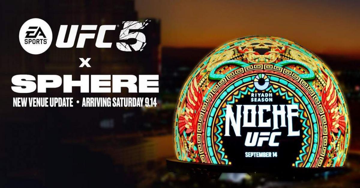 UFC 5 festeggia UFC 306 con Sphere