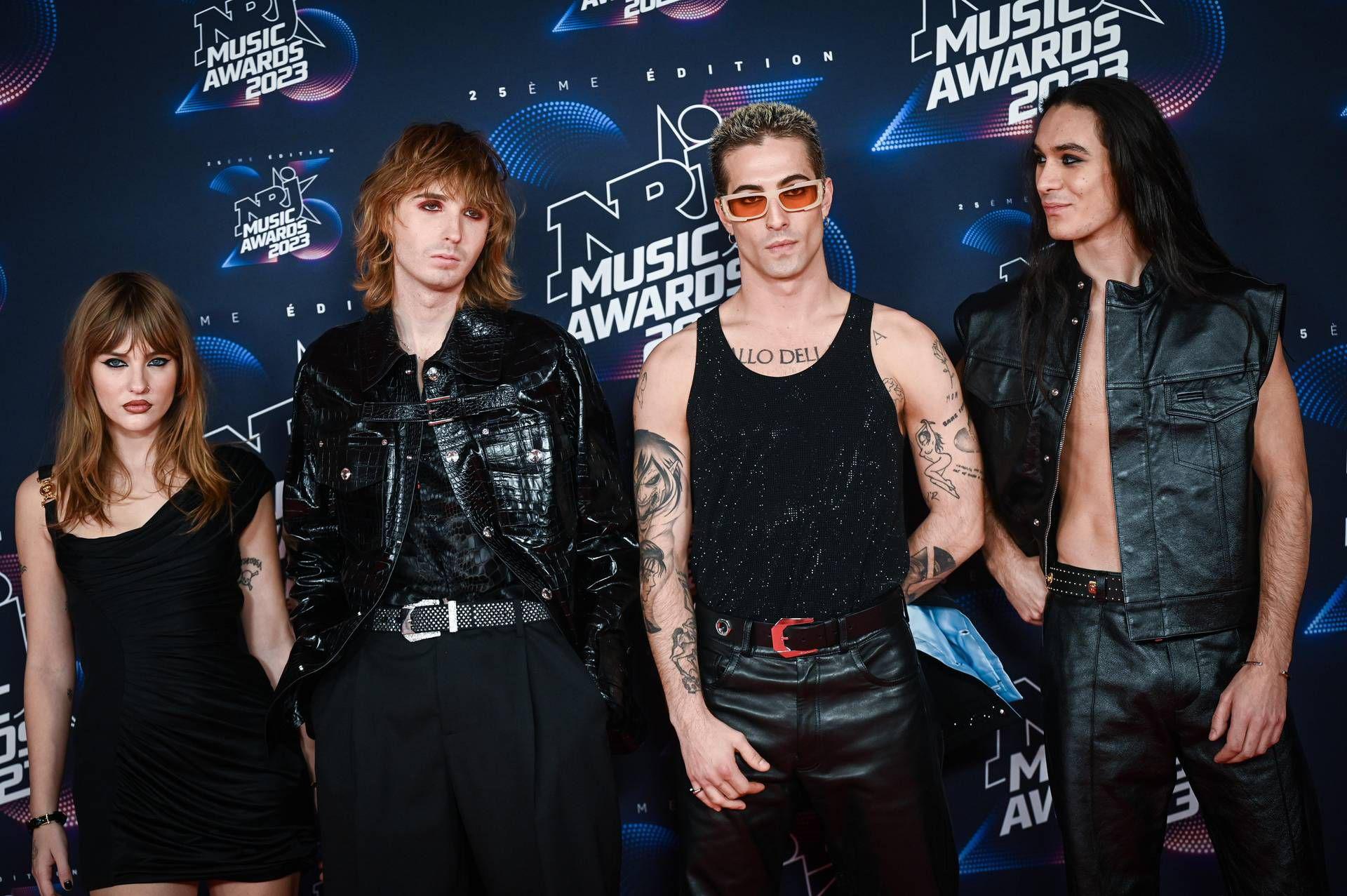 Maneskin: Reunion a Roma senza Damiano David