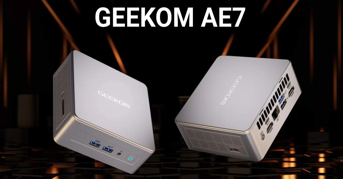 GEEKOM AE7 Mini PC Recensione
