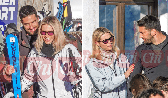 Nuova intesa sulla neve: Michelle Hunziker e Alvise Rigo avvistati insieme a Sankt Moritz