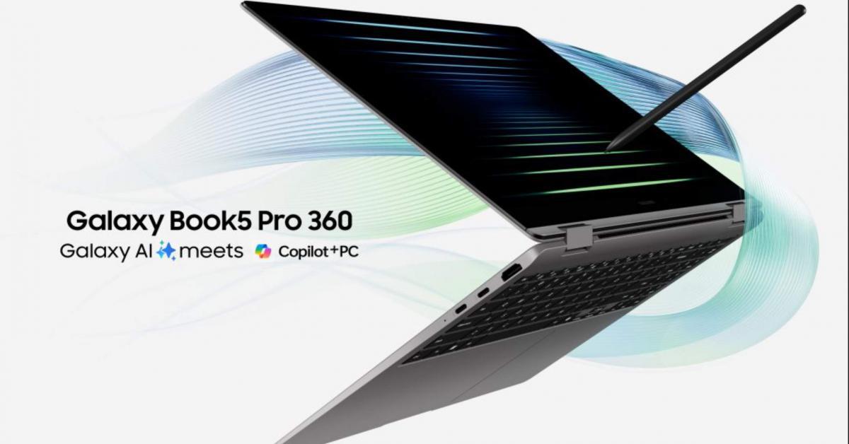 Samsung presenta Galaxy Book5 Pro 360