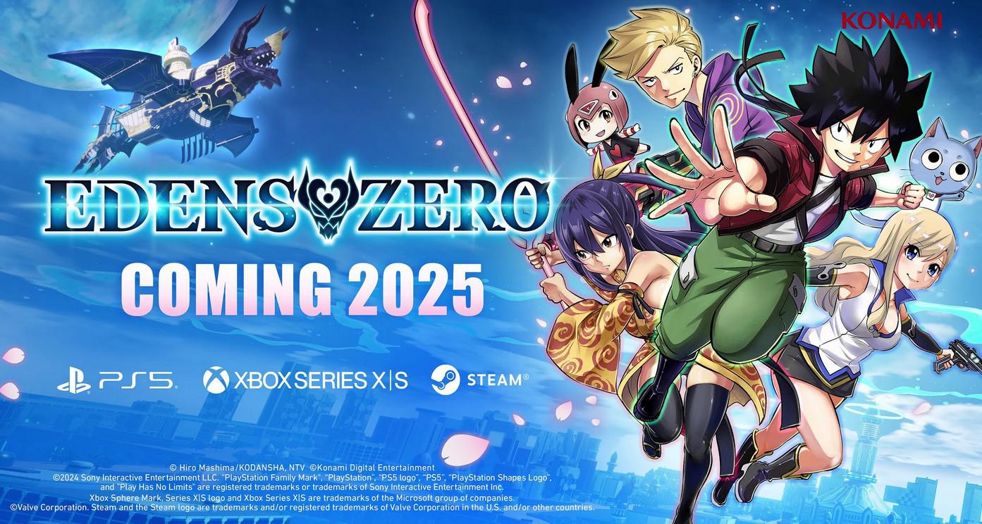 EDENS ZERO di Hiro Mashima nel 2025 su PS5, Xbox X|S e PC