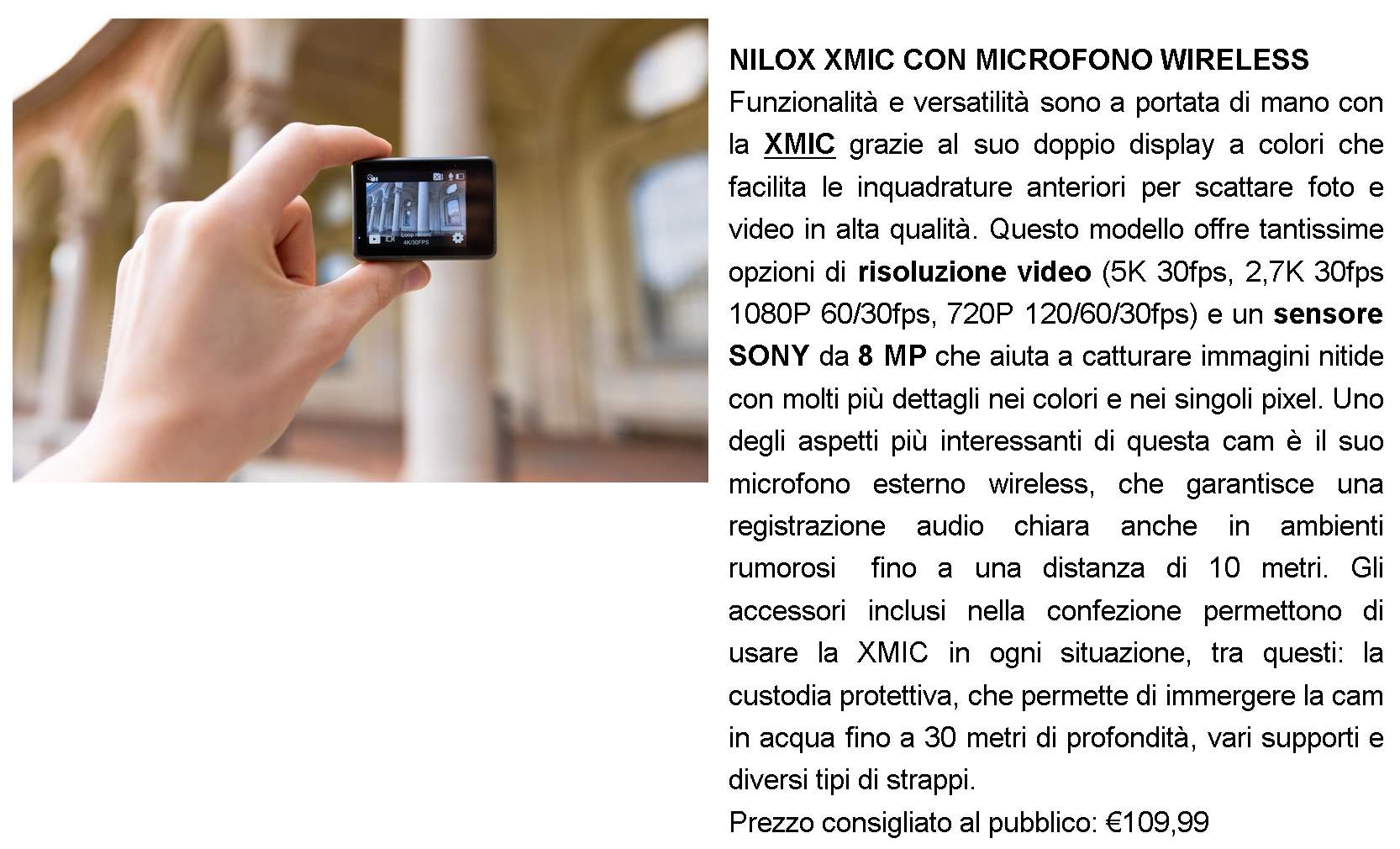 nilox presenta