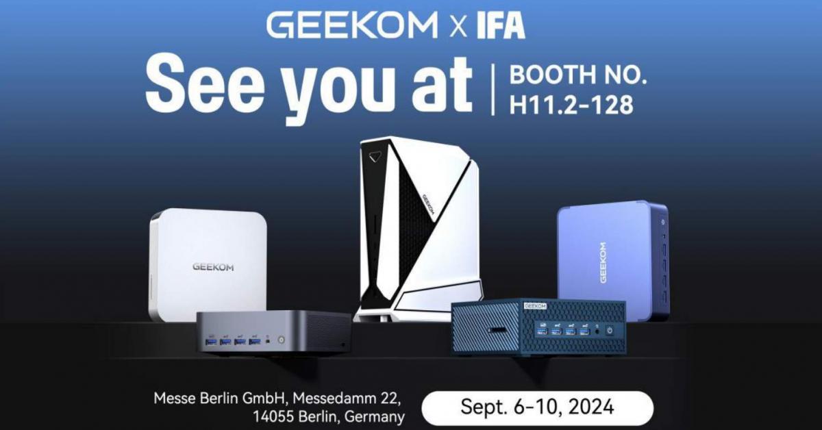 GEEKOM presenterà nuovi mini PC all