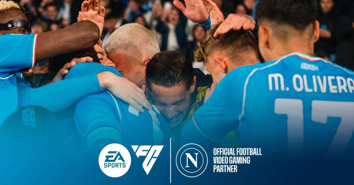 EA SPORTS FC E SSC NAPOLI ANNUNCIANO UNA PARTNERSHIP