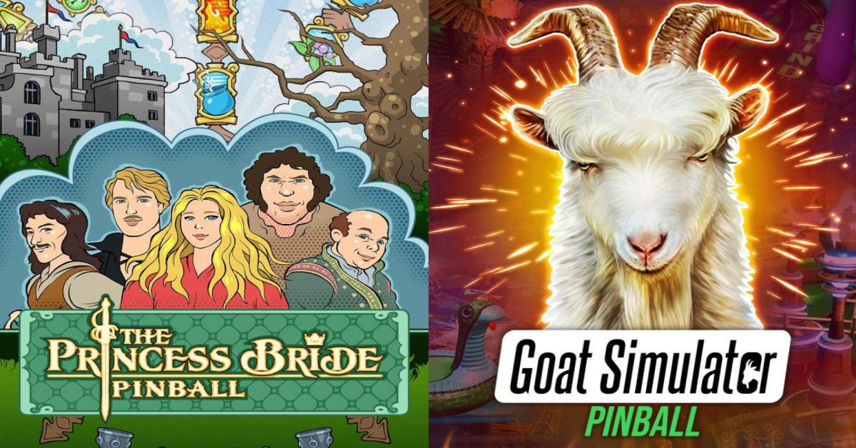 The Princess Bride e Goat Simulator arrivano su Pinball FX