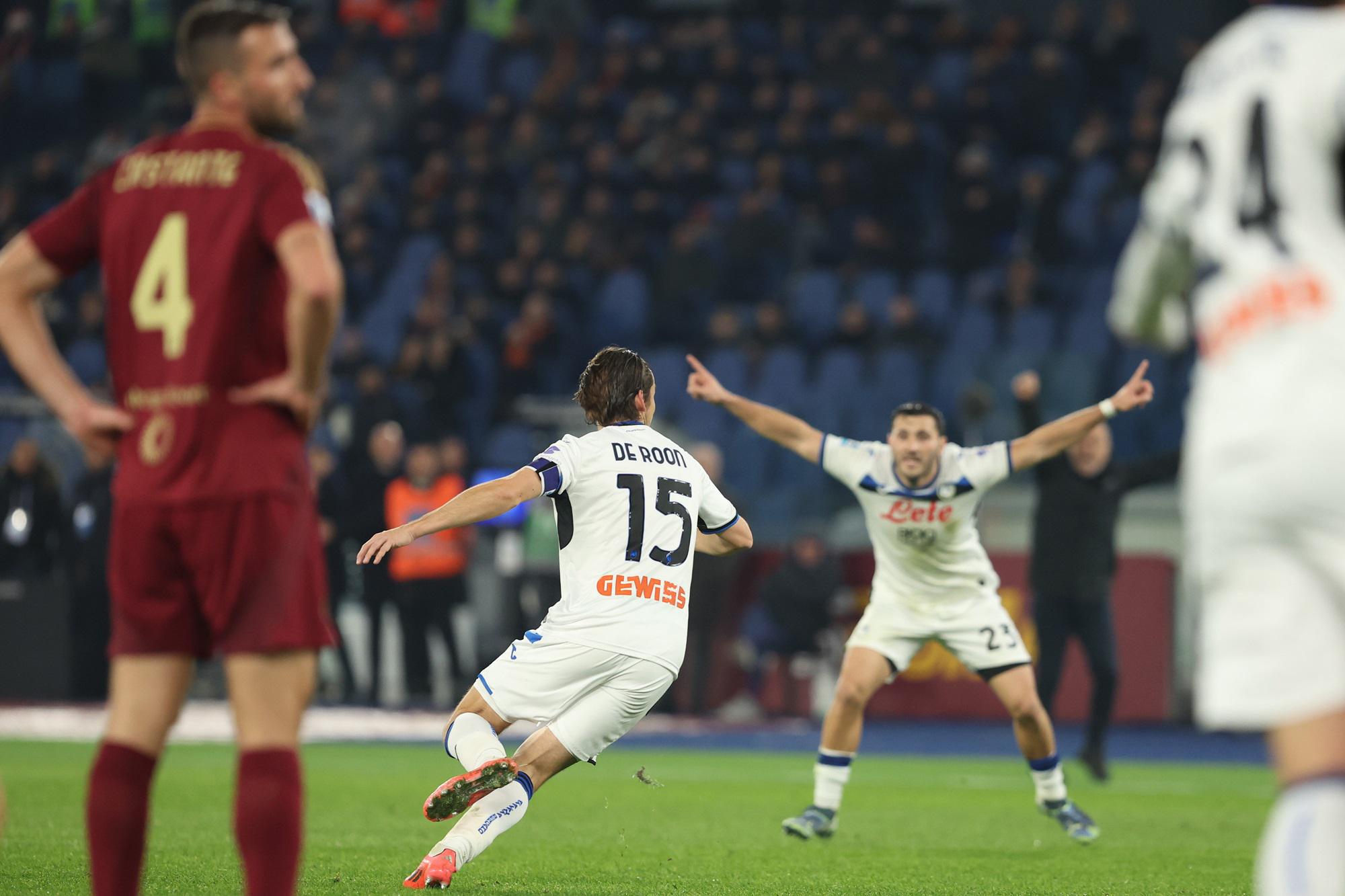 Roma-Atalanta 0-2: i nerazzurri dominano, crisi Roma continua