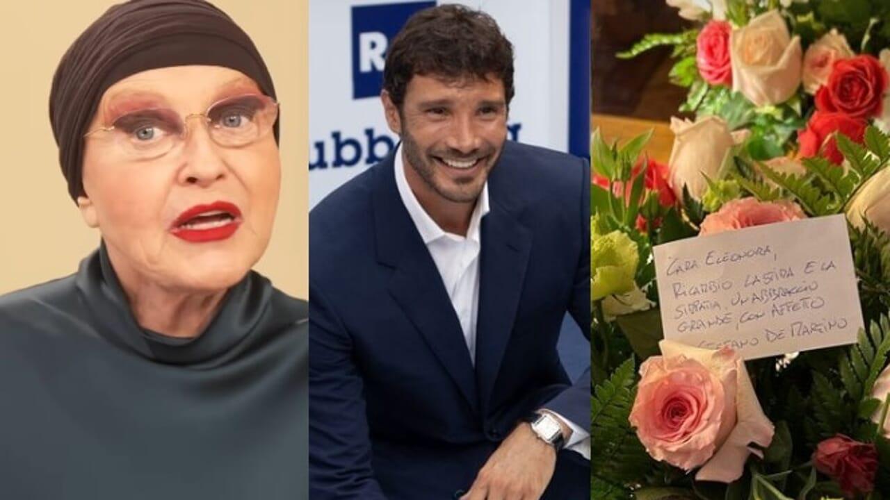 Stefano De Martino invia un dolce messaggio a Eleonora Giorgi: un gesto che commuove