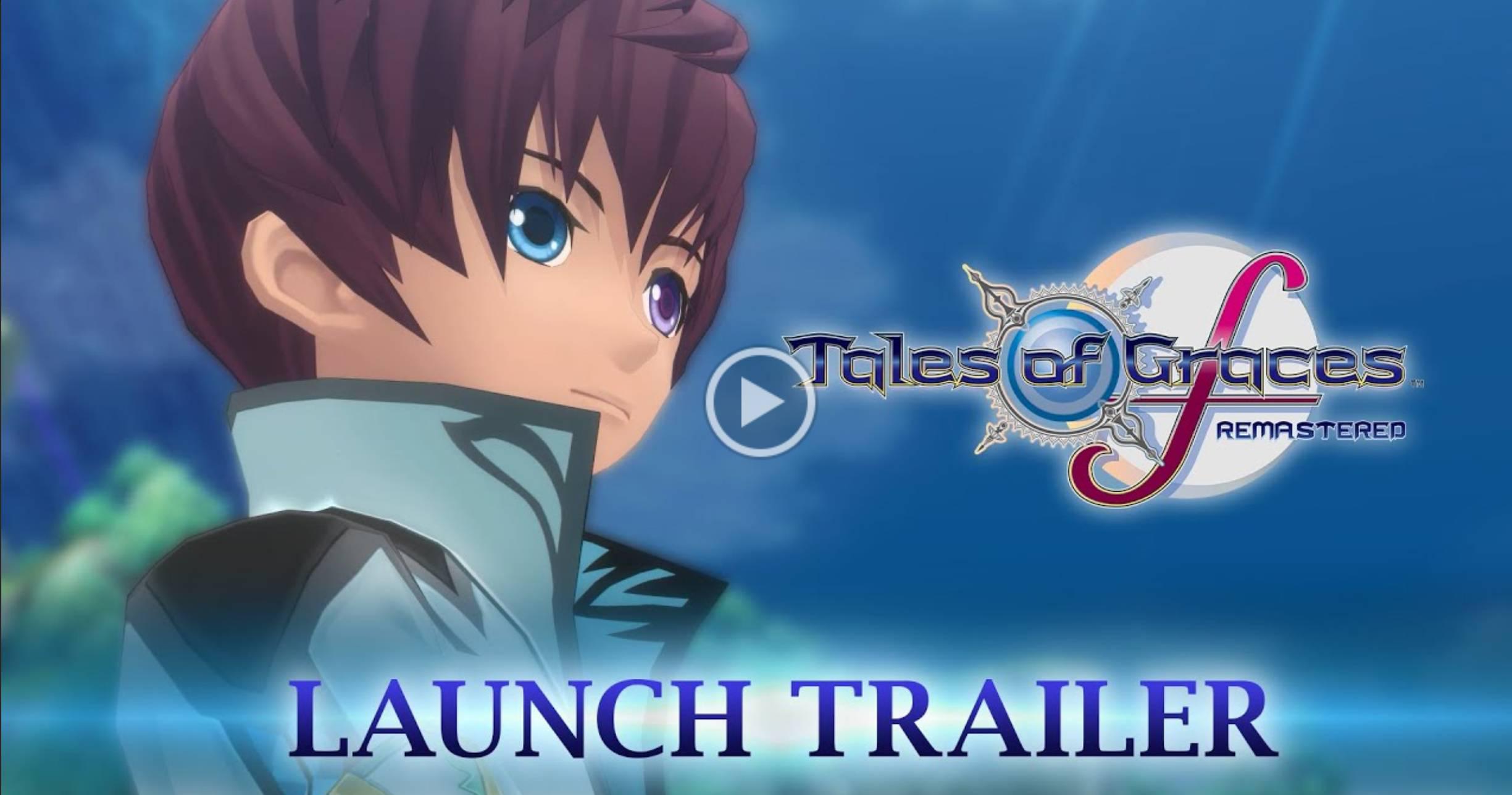 TALES OF GRACES f REMASTERED È ORA DISPONIBILE