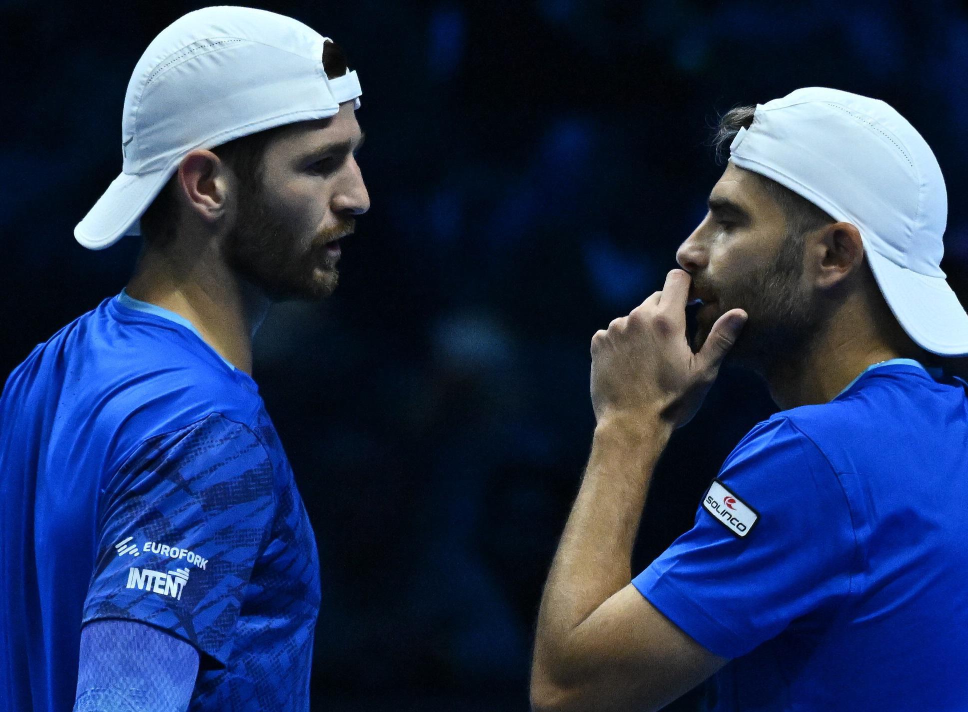 Australian Open: Bolelli e Vavassori sconfitti in finale da Heliovaara e Patten