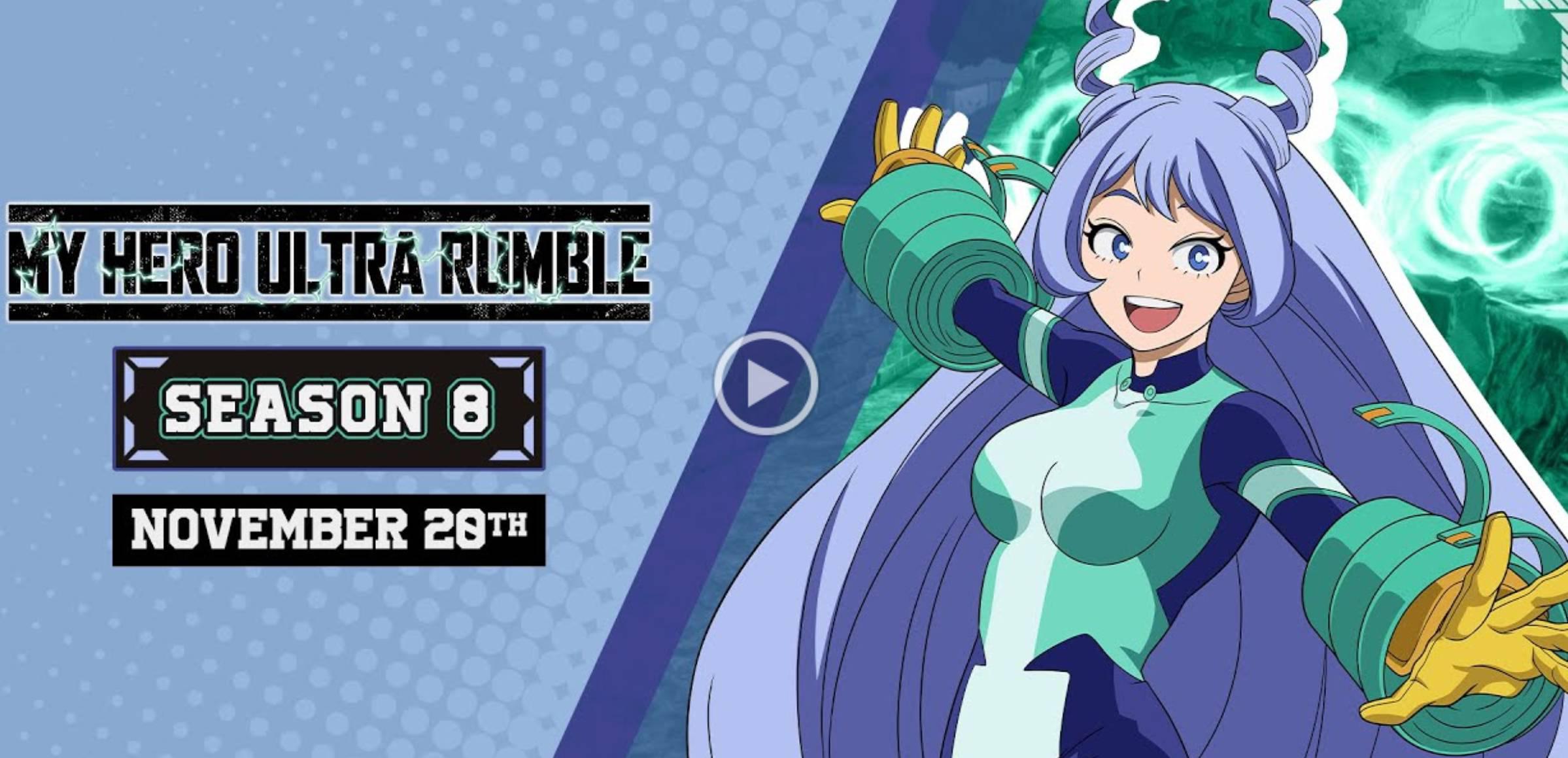 La Season 8 di MY HERO ULTRA RUMBLE è qui