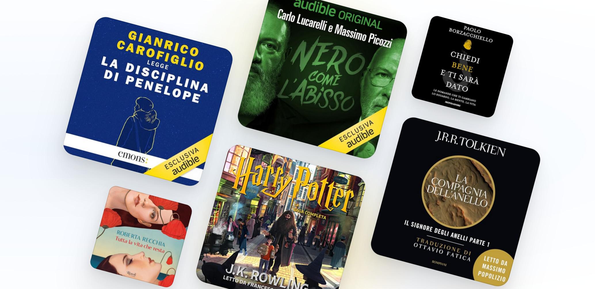 Audible partecipa a Lucca Comics & Games: tra gli ospiti, Massimo Popolizio e Lella Costa