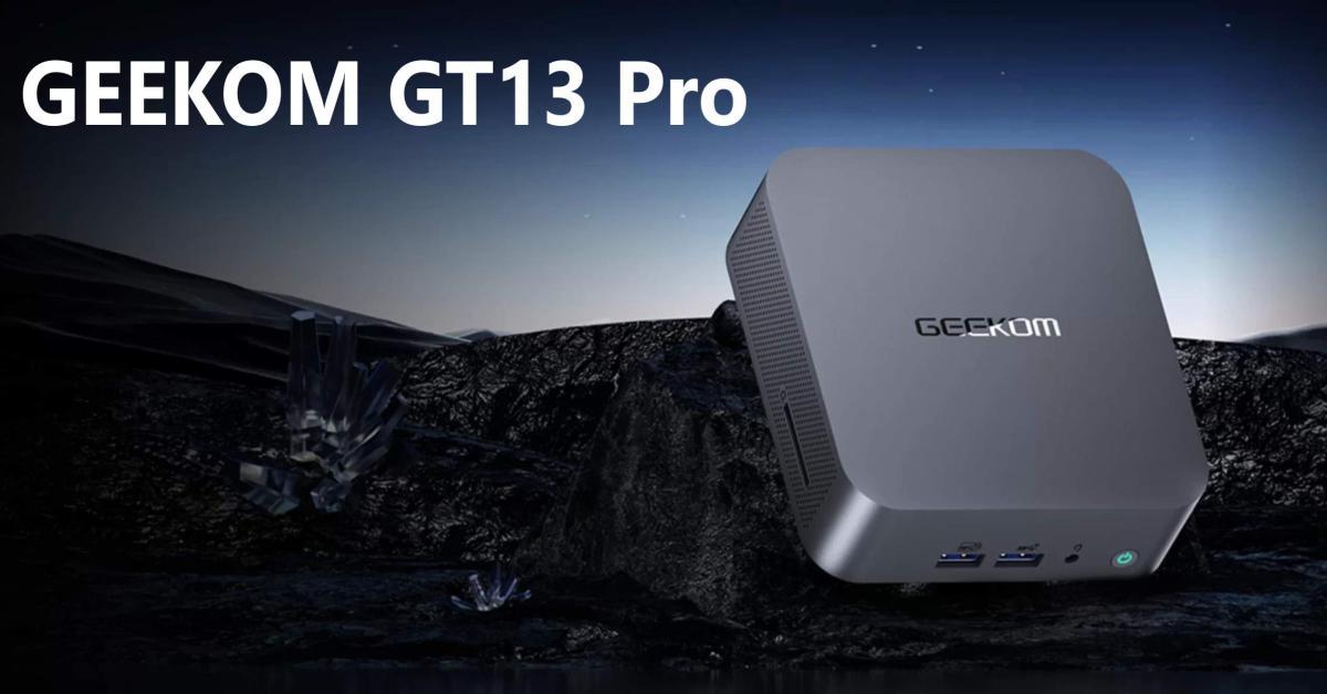 GEEKOM Mini PC GT13 Pro Recensione