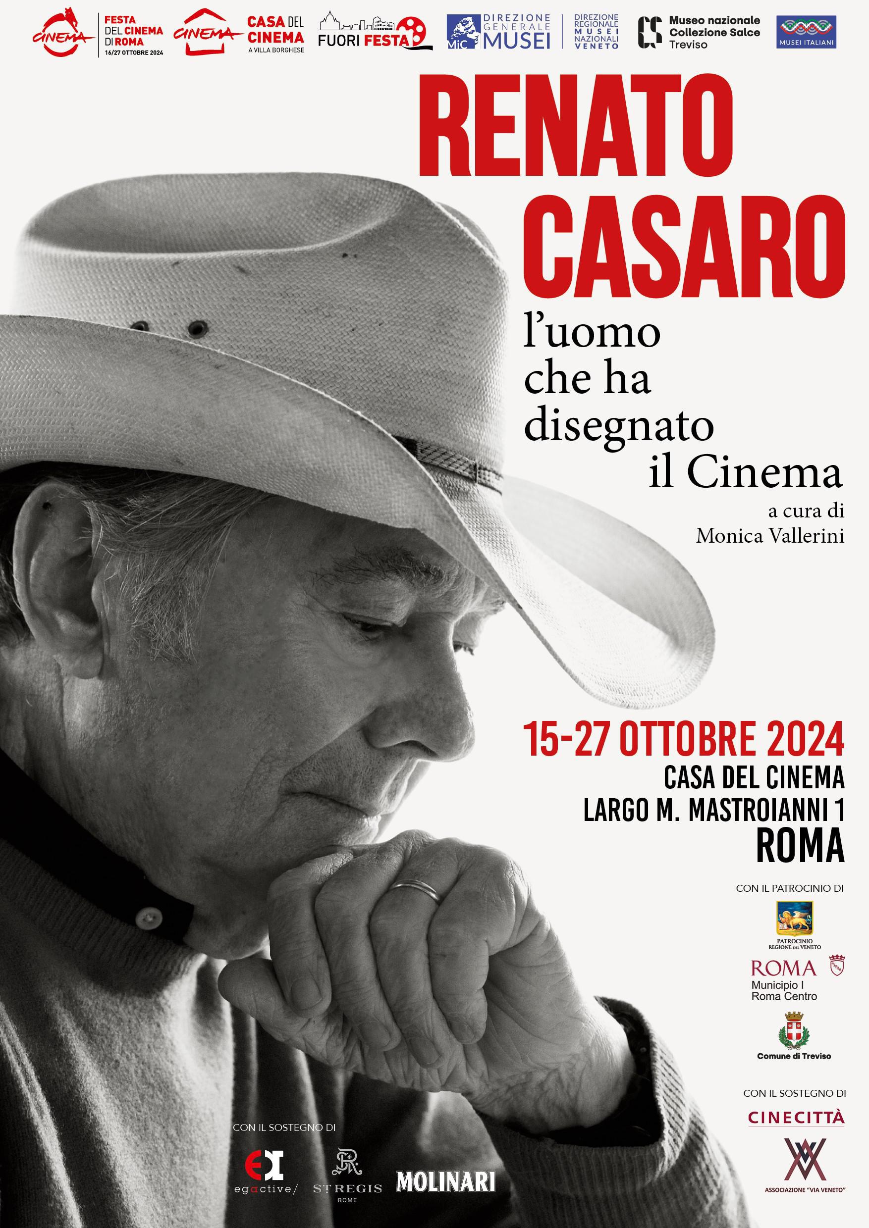 Renato Casaro alla Festa del Cinema di Roma: il maestro che ha reso immortale il cinema con i suoi manifesti