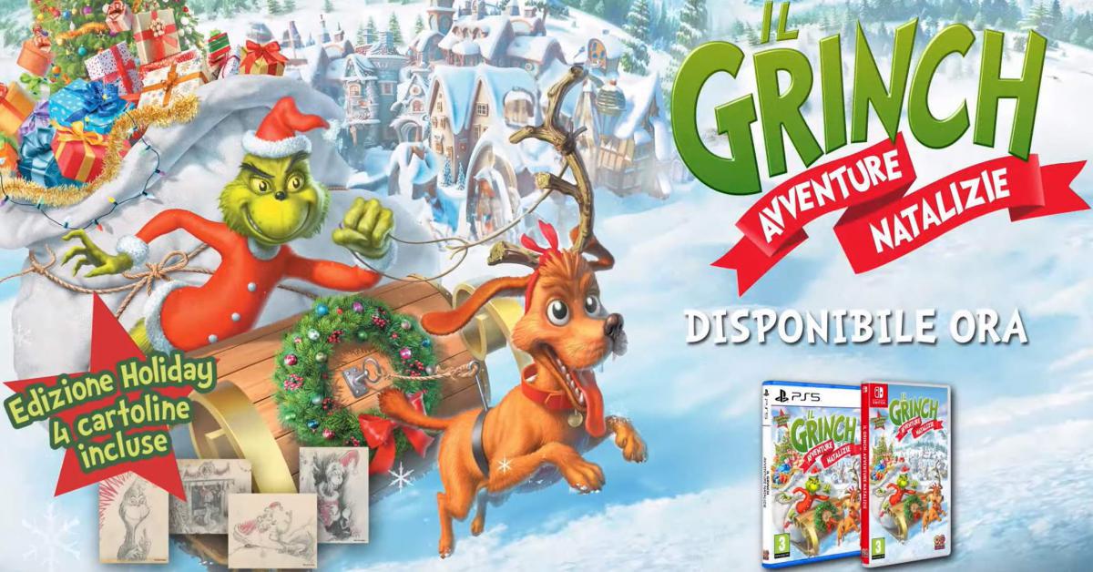 IL GRINCH: AVVENTURE NATALIZIE HOLIDAY EDITION È ORA DISPONIBILE PER CONSOLE E PC