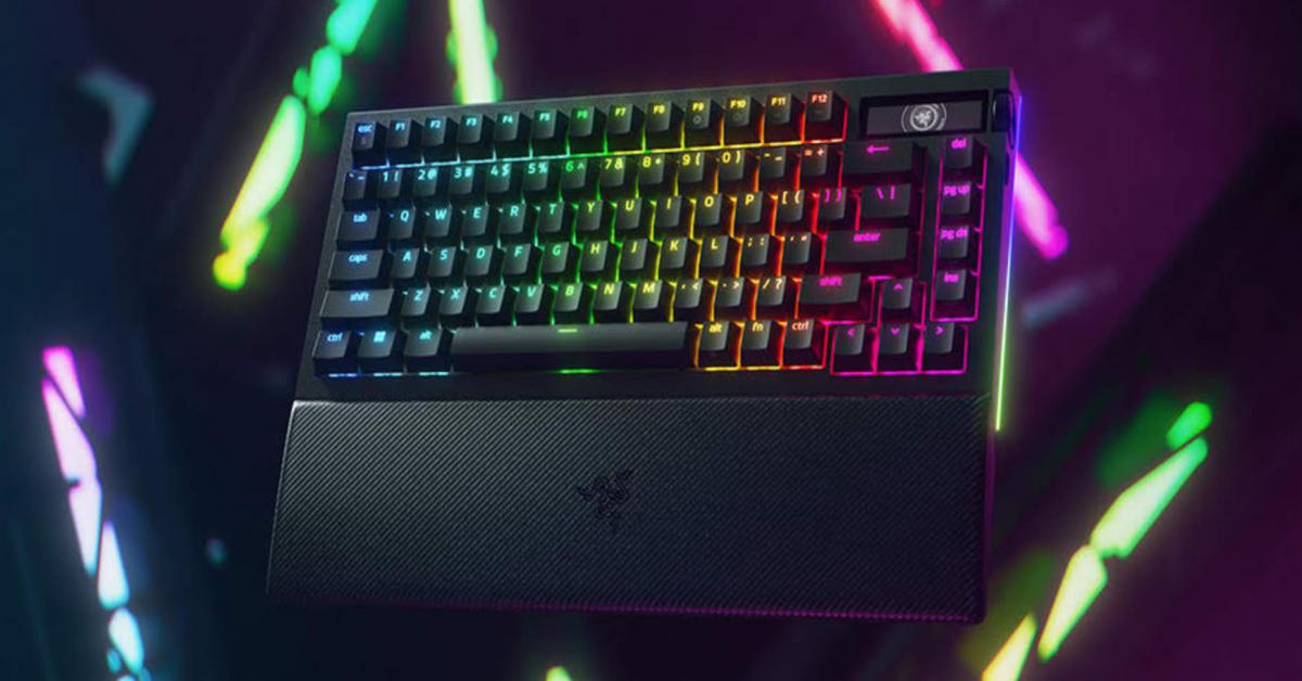 RAZER BLACKWIDOW V4 PRO 75%