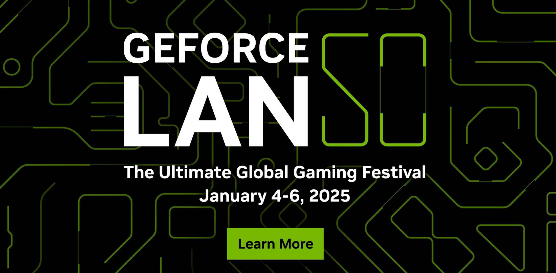 GeForce LAN 50: tutti i dettagli