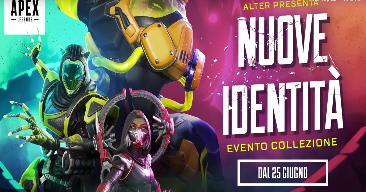Evento collezione Nuove identità di Apex Legends | 25 giugno - 9 luglio