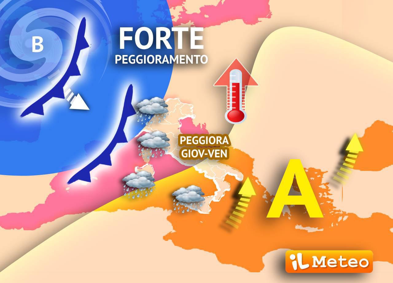 Meteo, Ottobrata si avvia alla fine: in arrivo nubifragi e ciclone africano