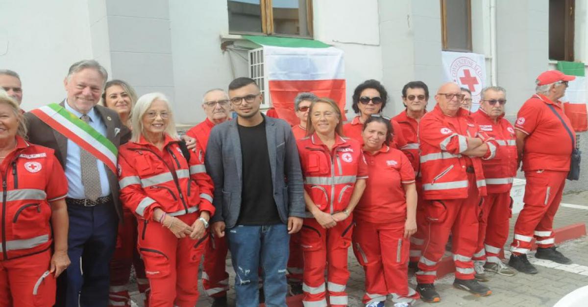 Modernissimo pulmino sopratutto per trasporti disabili inaugurato dalla Croce Rossa di Albiano Magra