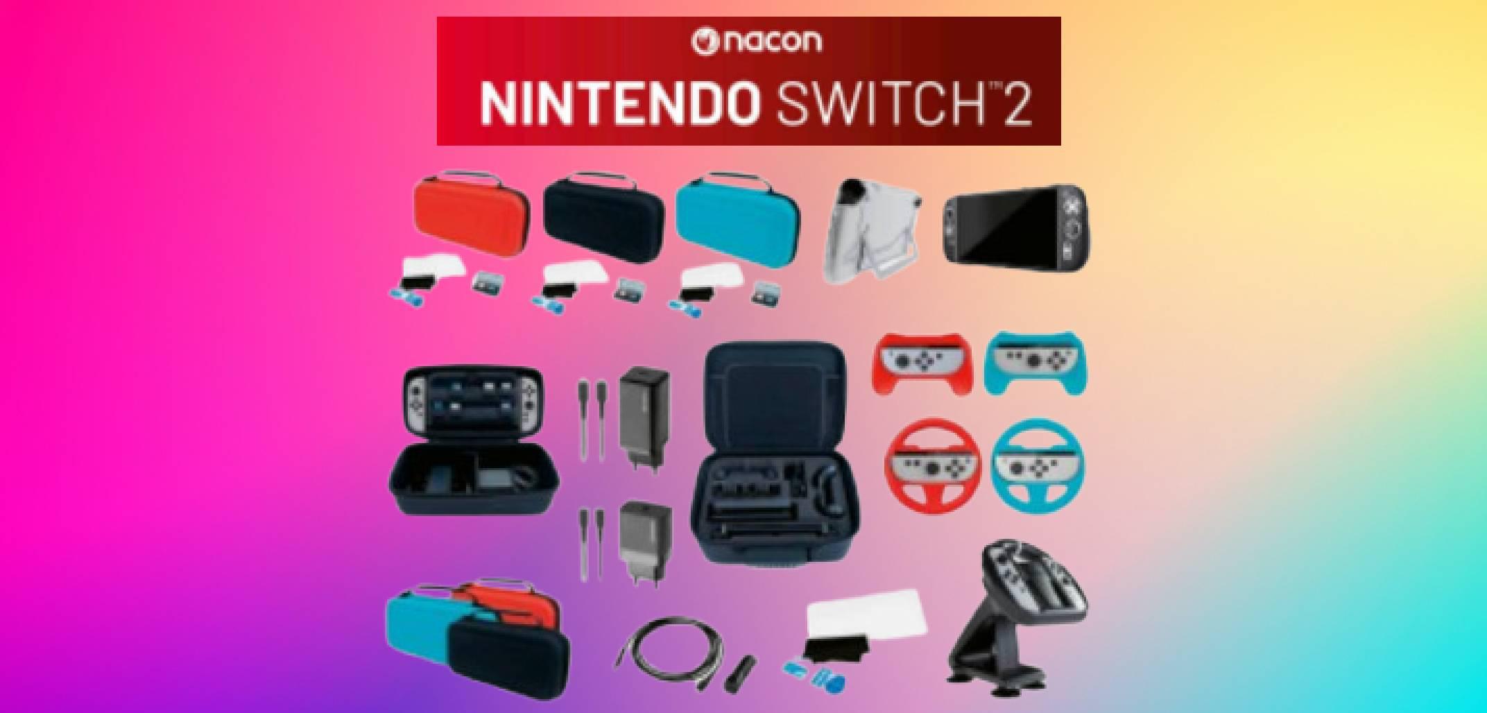 NACON PRESENTA NUOVI PRODOTTI DEDICATI AL  NINTENDO SWITCH 2  