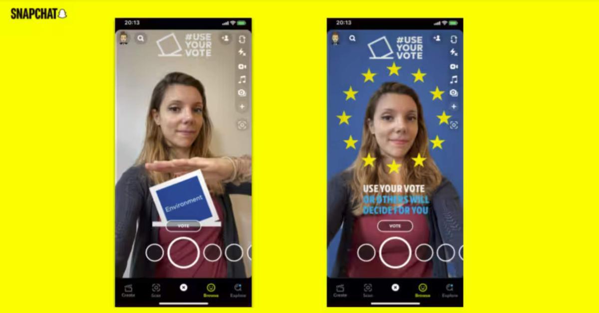 Elezioni Europee: Snap supporta le elezioni con una serie di iniziative