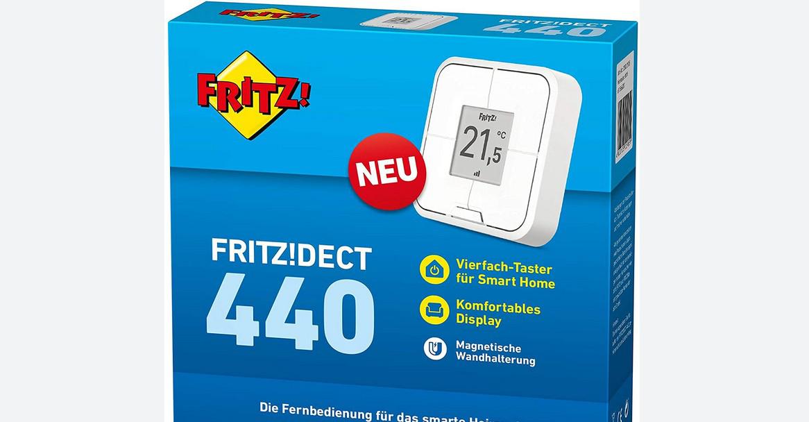 Arriva sul mercato italiano di FRITZ!DECT 440, il telecomando per la smart home