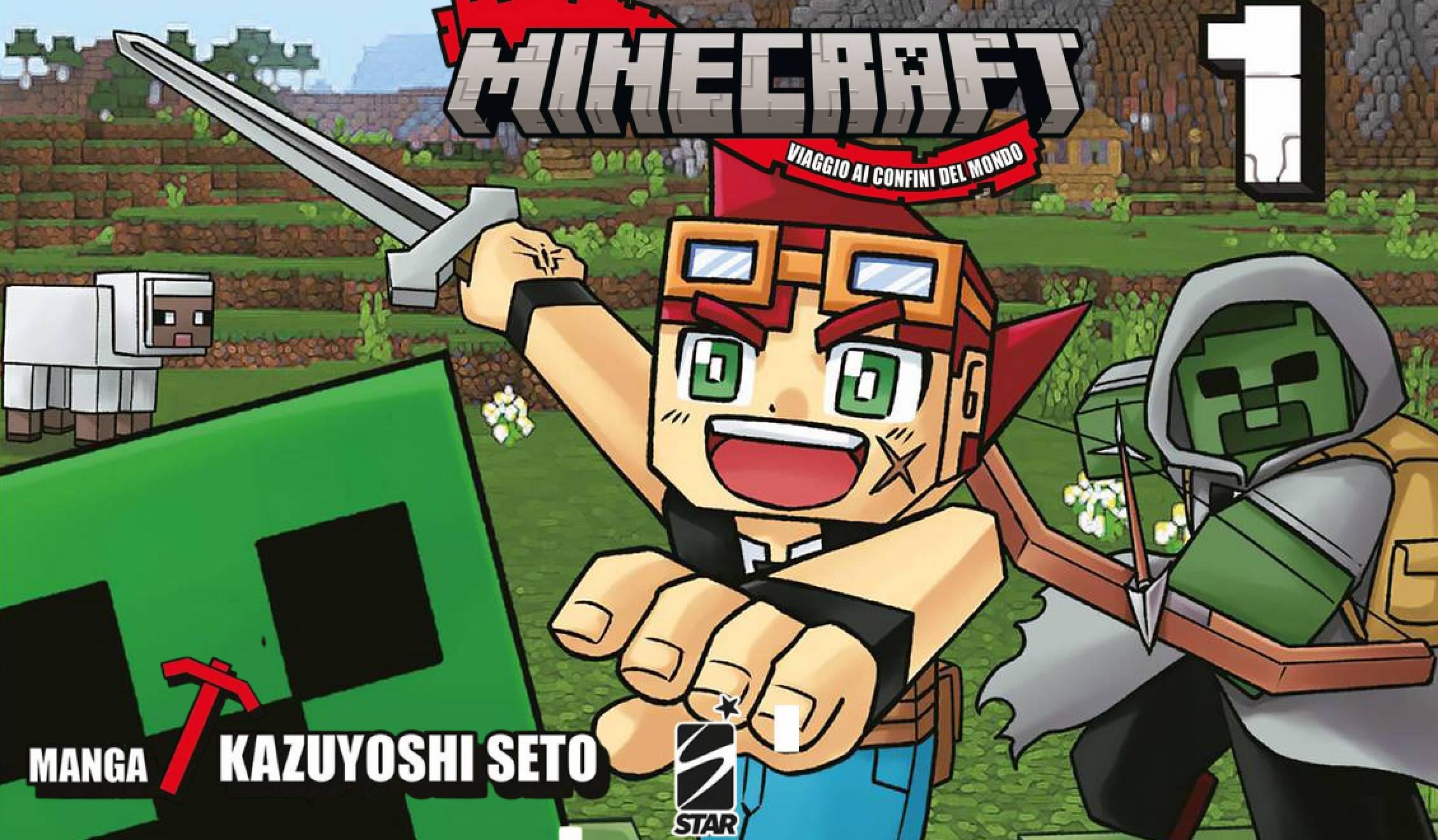 Recensione Minecraft - Viaggio ai confini del mondo - il Manga