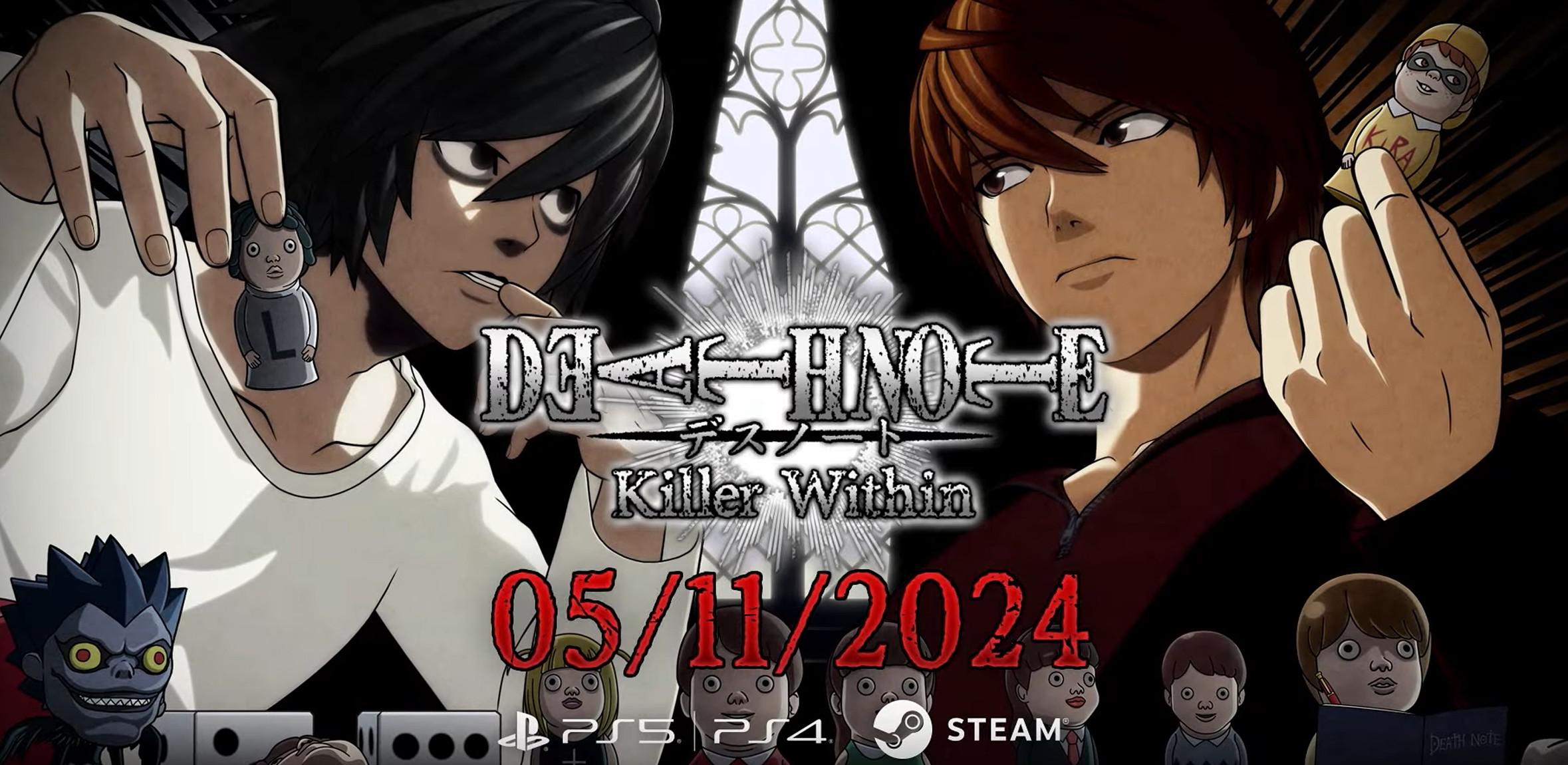 DEATH NOTE KILLER WITHIN, DISPONIBILE 