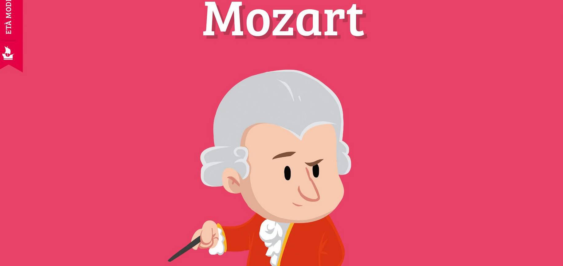 Libri per bambini - Un viaggio nella vita di MOZART