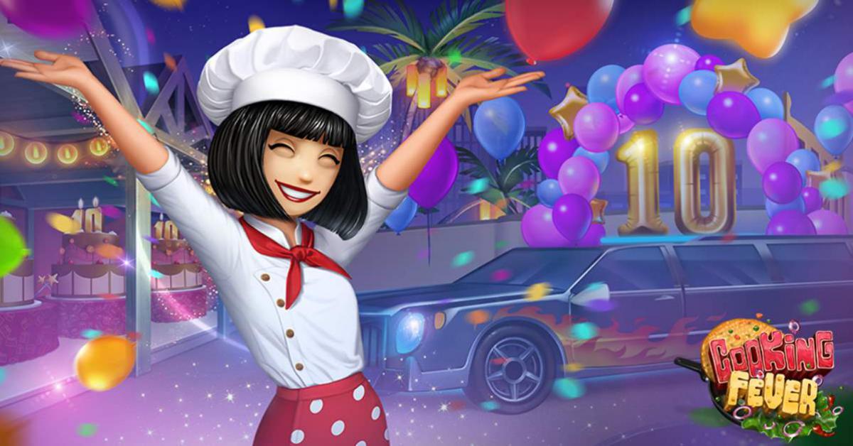 Cooking Fever celebra il suo 10º anniversario