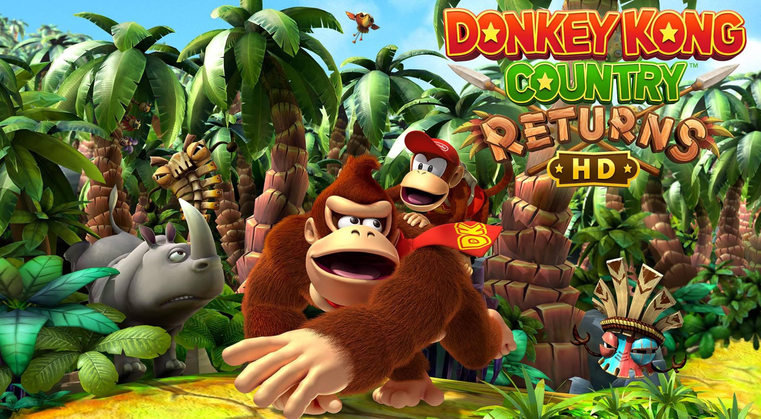 Donkey Kong Country Returns HD disponibile su Nintendo Switch