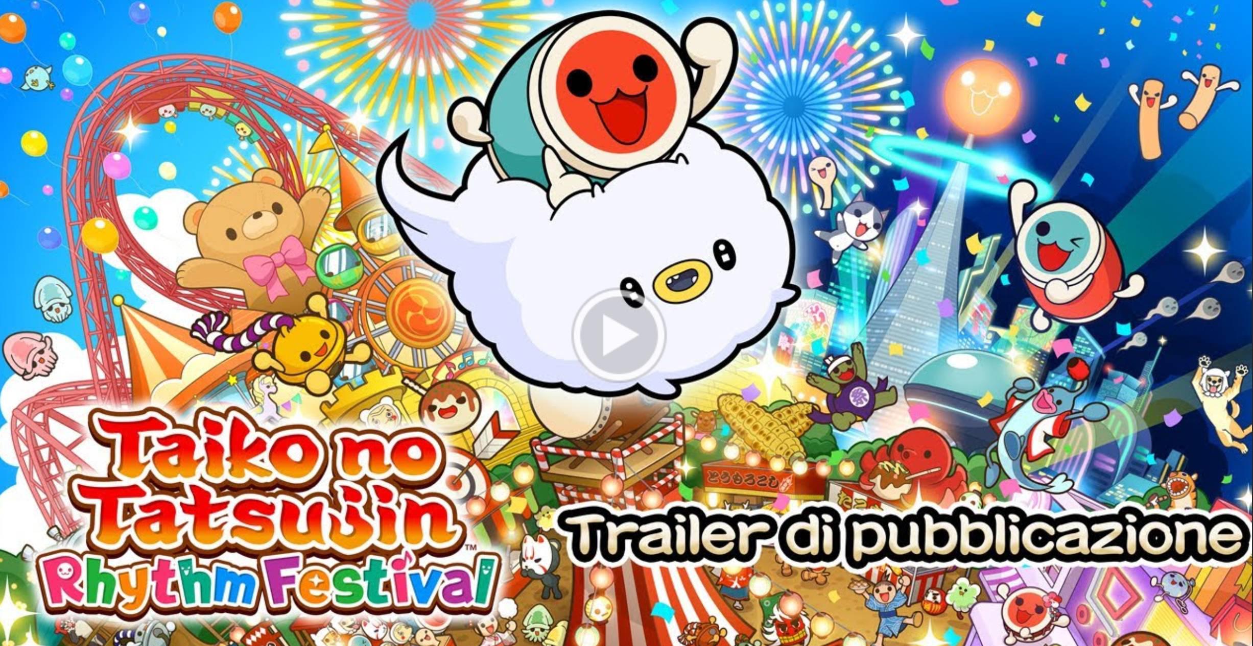 TAIKO NO TATSUJIN: RHYTHM FESTIVAL DISPONIBILE