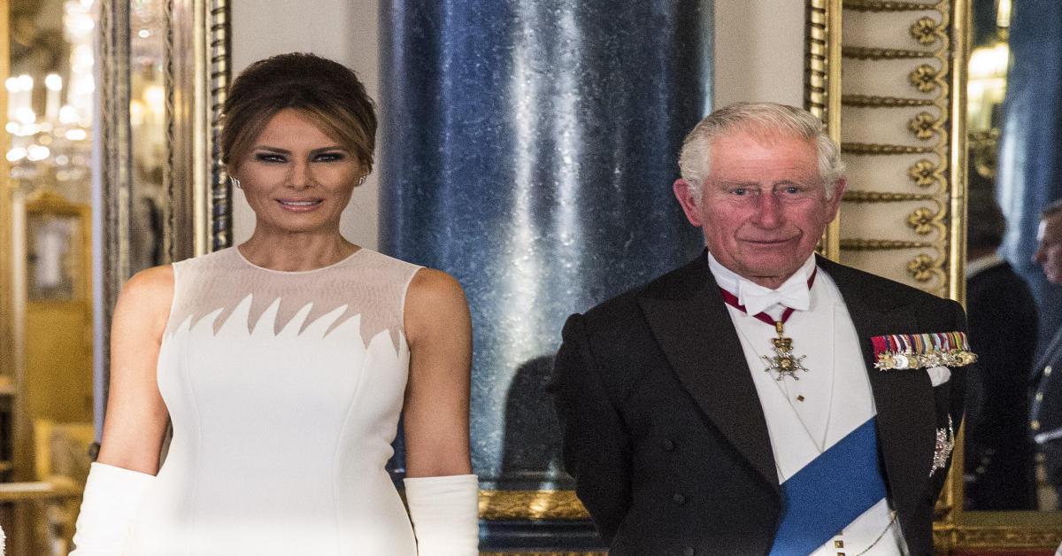 Melania Trump e Re Carlo: un