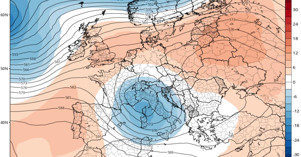 Temporali e calo termico: Fine del gran caldo in Italia dal 17 Agosto