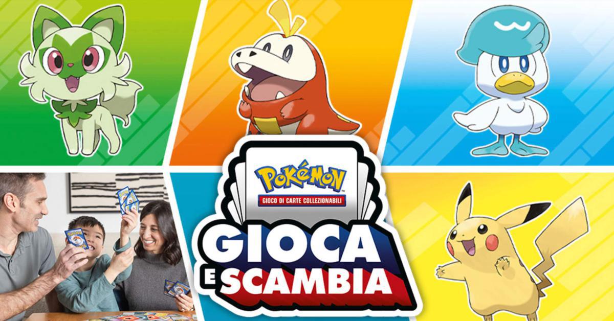 Continua il tour estivo di Pokémon Gioca e Scambia