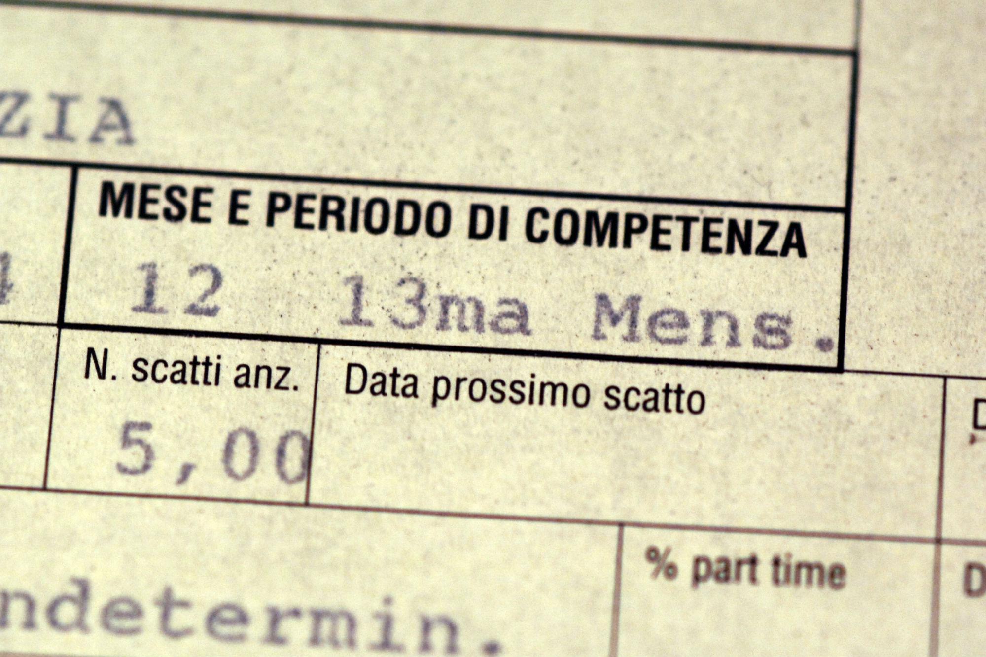 Tredicesime in arrivo: 51,3 miliardi a dipendenti e pensionati per rilanciare consumi e festività