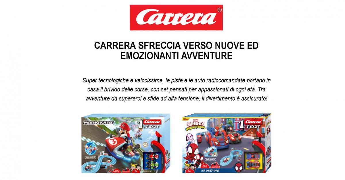 CARRERA SFRECCIA VERSO NUOVE ED EMOZIONANTI AVVENTURE