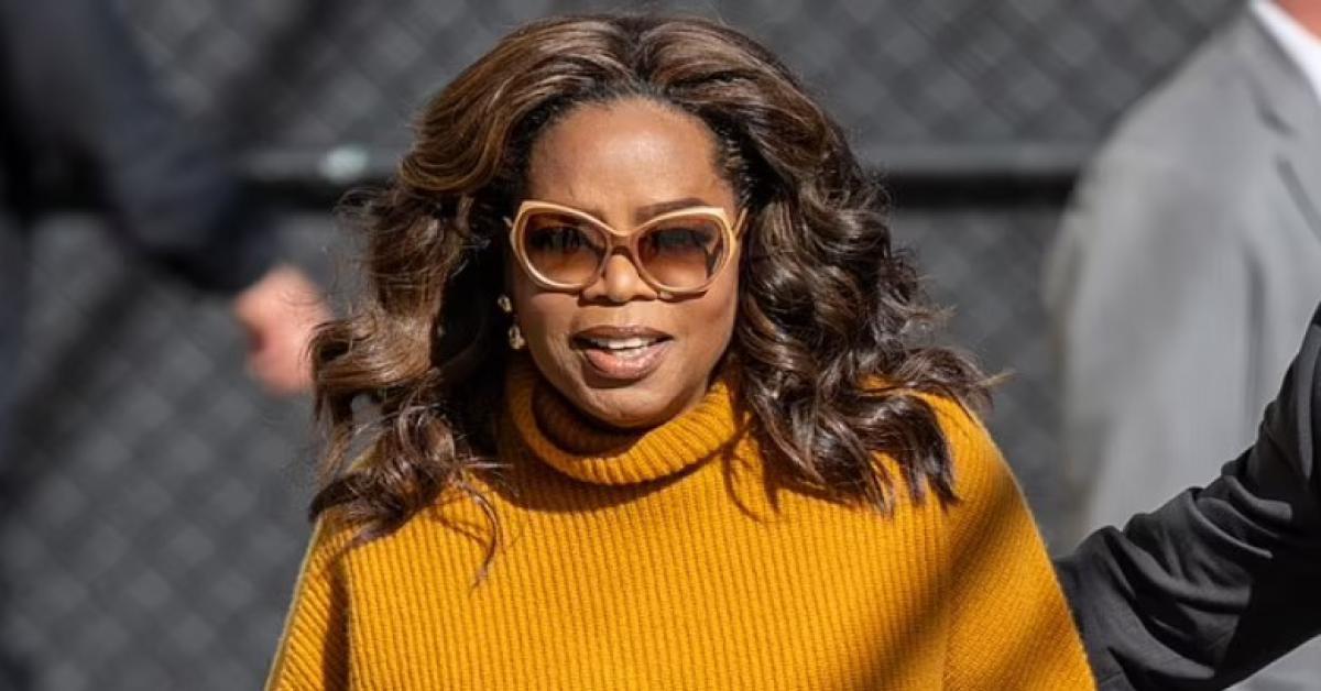 Oprah Winfrey ricoverata in ospedale per problemi di stomaco