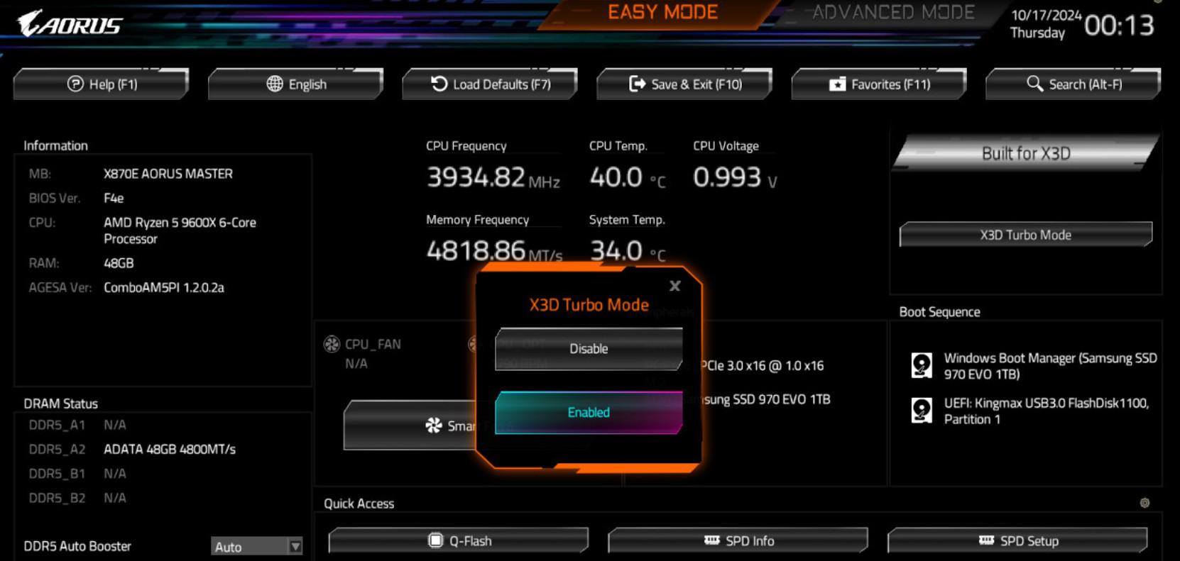 X3D Turbo di GIGABYTE rivoluziona le prestazioni di gioco