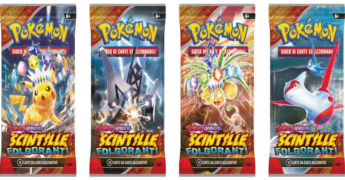 LA NUOVA ESPANSIONE POKÉMON SCARLATTO E VIOLETTO - SCINTILLE FOLGORANTI