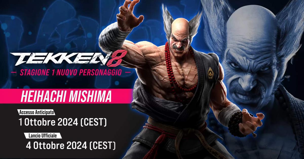 Heihachi è tornato in Tekken 8!