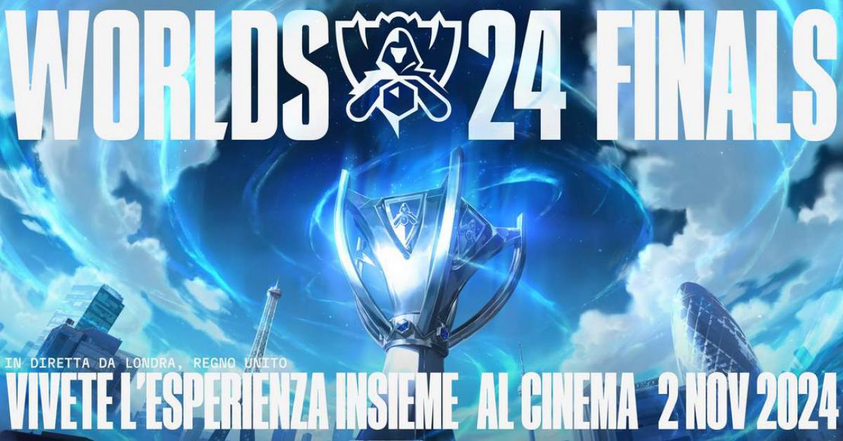 LA FINALE DEL CAMPIONATO MONDIALE DI LEAGUE OF LEGENDS NEI CINEMA DELLA VOSTRA CITTÀ!