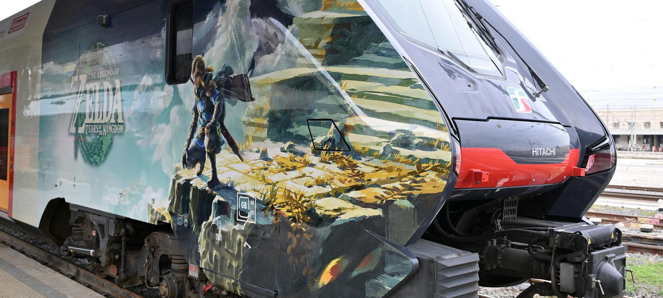 Il treno di The Legend of Zelda fa tappa a Lucca Comics & Games