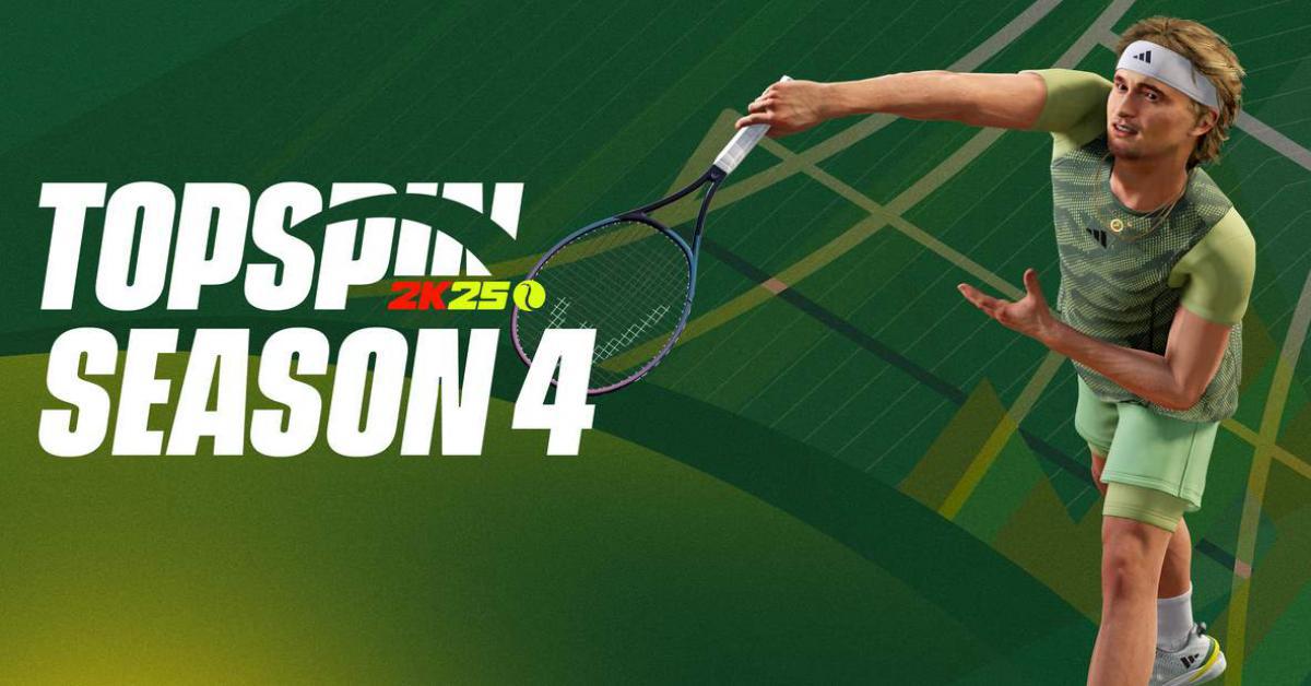 TopSpin 2K25: Zverev ai Paris Masters e ATP Finals