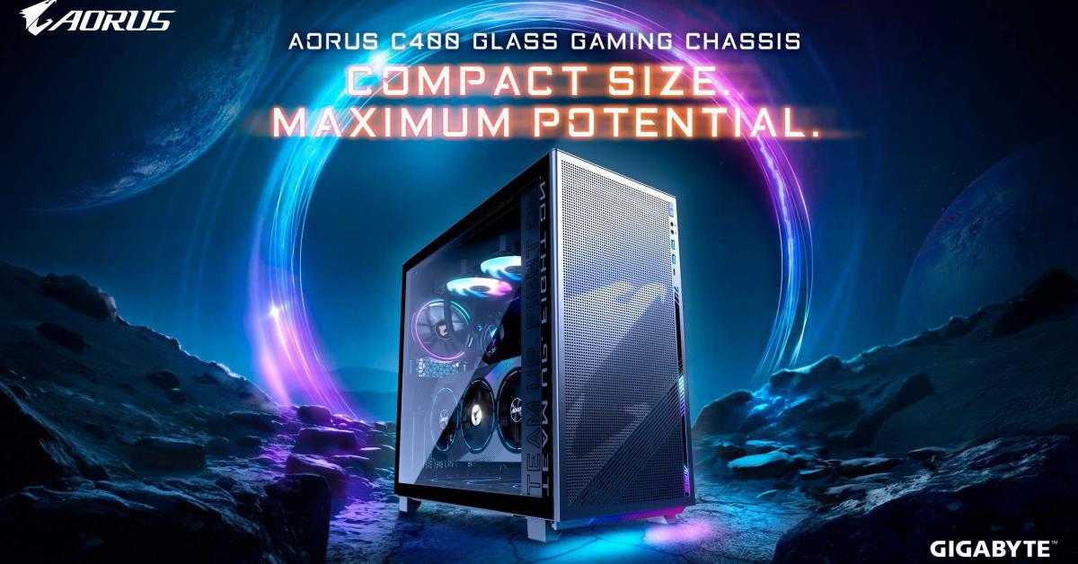 GIGABYTE lancia il nuovo case da gioco: AORUS C400 GLASS