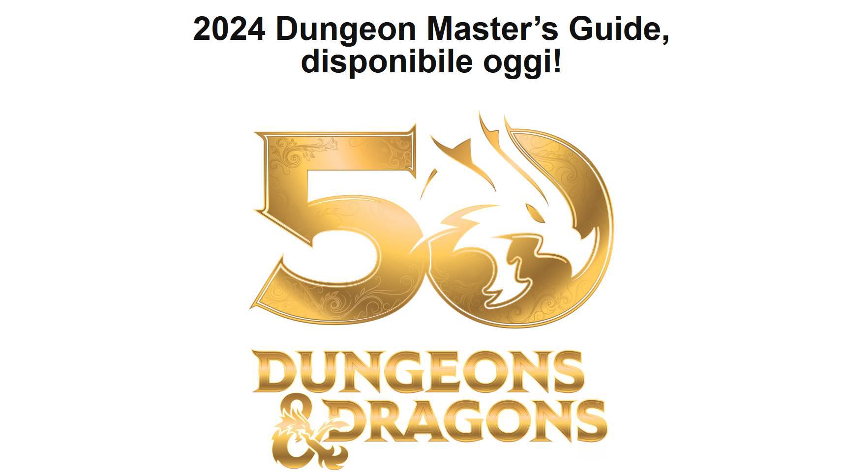 2024 Dungeon Master’s Guide, disponibile oggi