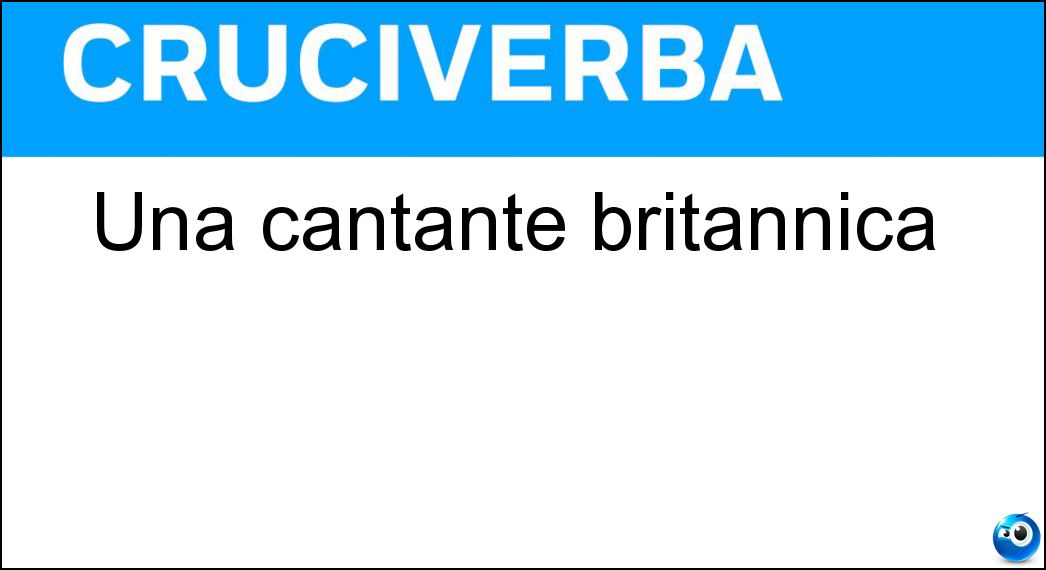 cantante britannica