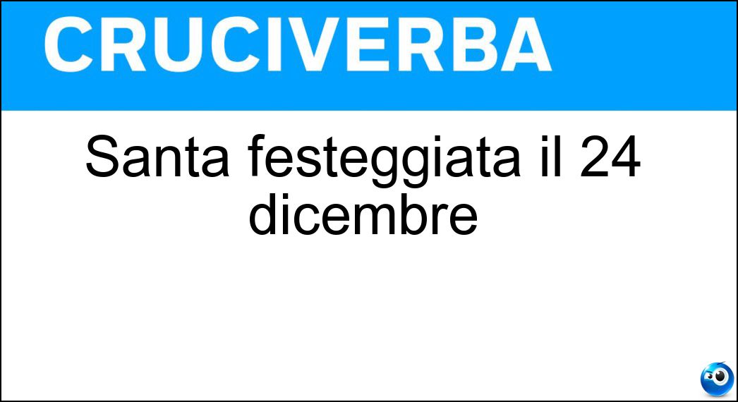 santa festeggiata